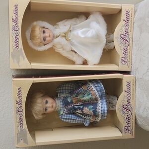 Petite Porcelain Doll Signature Collection By Barbara Lee w cert & box  *choice
